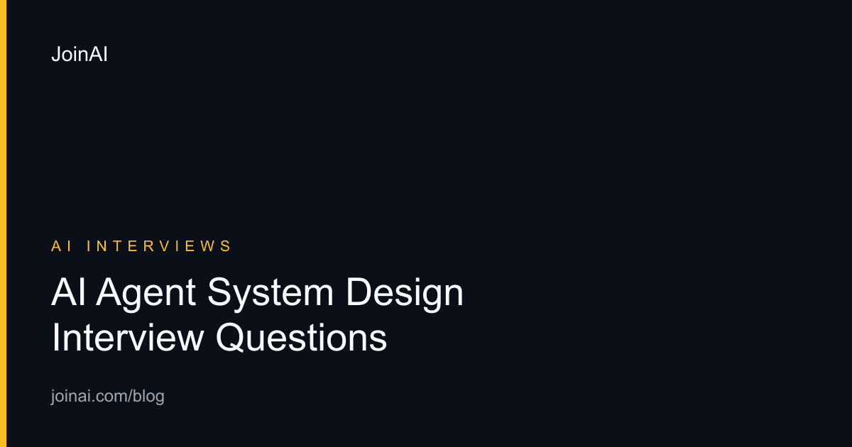AI agent system design interview rubric across task boundaries, tools, state, authority, evaluation, and operations