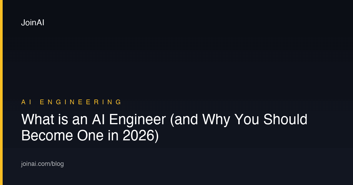 What is an AI Engineer (and Why You Should Become One in 2026)